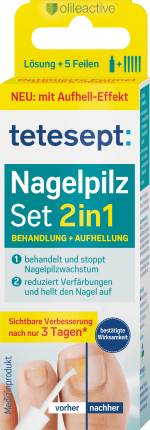 tetesept Nail fungus set 2in1, 1 st