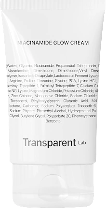 Transparent Lab Facial cream Glow Niacinamide, 50 ml