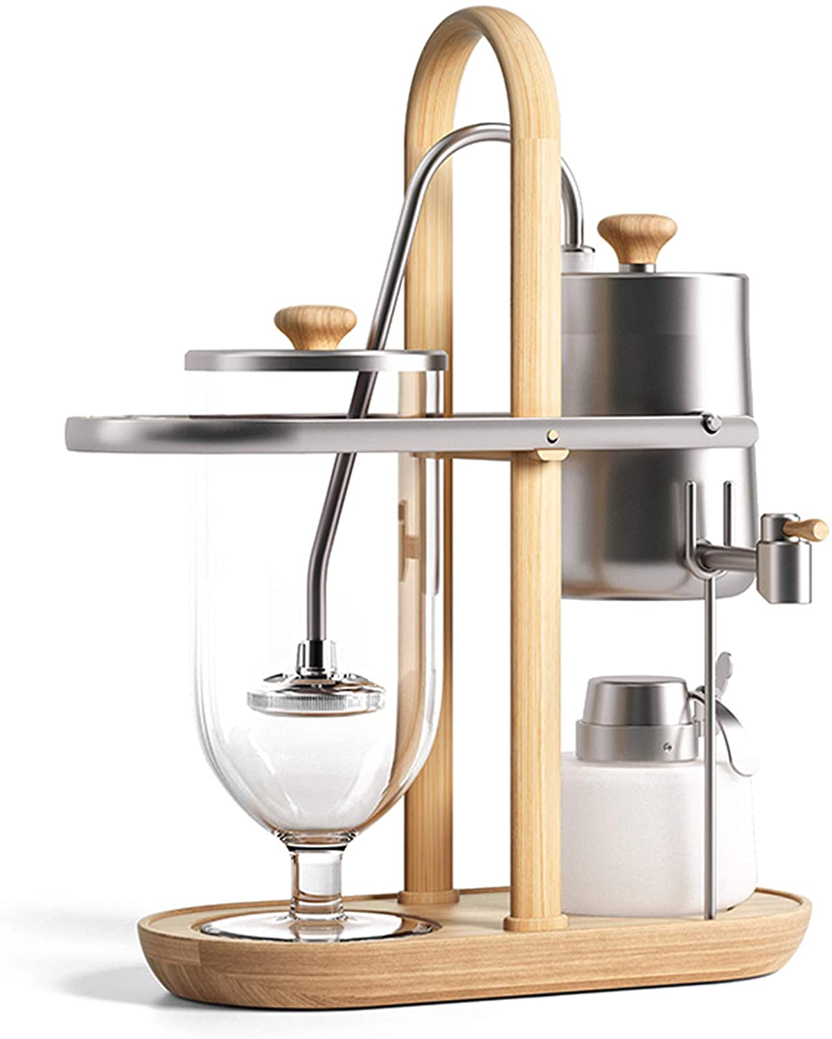 Bnmy Siphon Coffee Machine Siphonic Distillation Coffee Pot Balancing Sipho