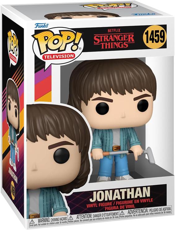 Funko Pop! TV: Stranger Things - Jonathan Byers with Golf Club - Vinyl Collectible Figure - Gift Idea - Official Merchandise - Toys For Children and Adults - TV Fans