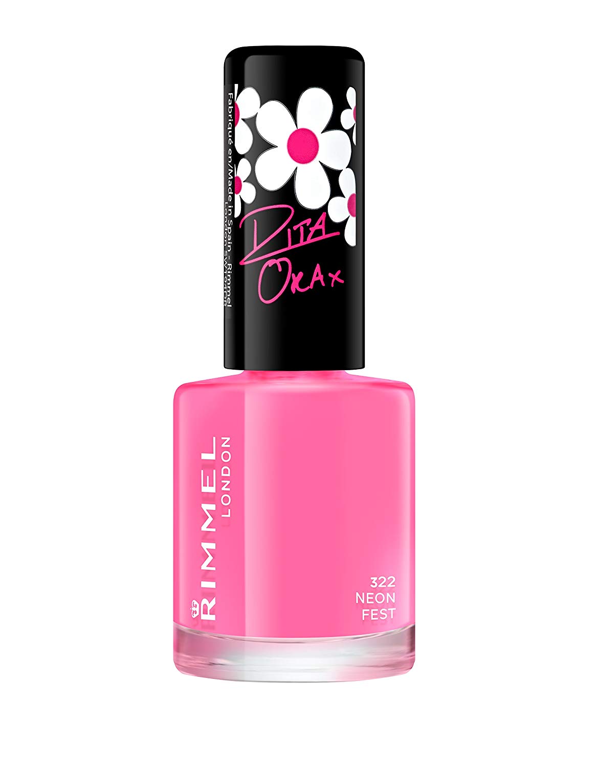 Rimmel 60 Seconds Super Shine Nail Polish 8 ml, fest ‎neon
