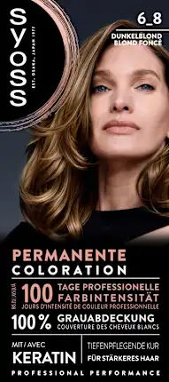 Syoss Hair color 6_8 dark blonde, 1 pc
