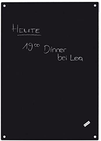 first4magnets™ First4Magnets Tf Gk8310 Black A4 °C/W Magnetic Chalk Board, 5 Magnets, Meta