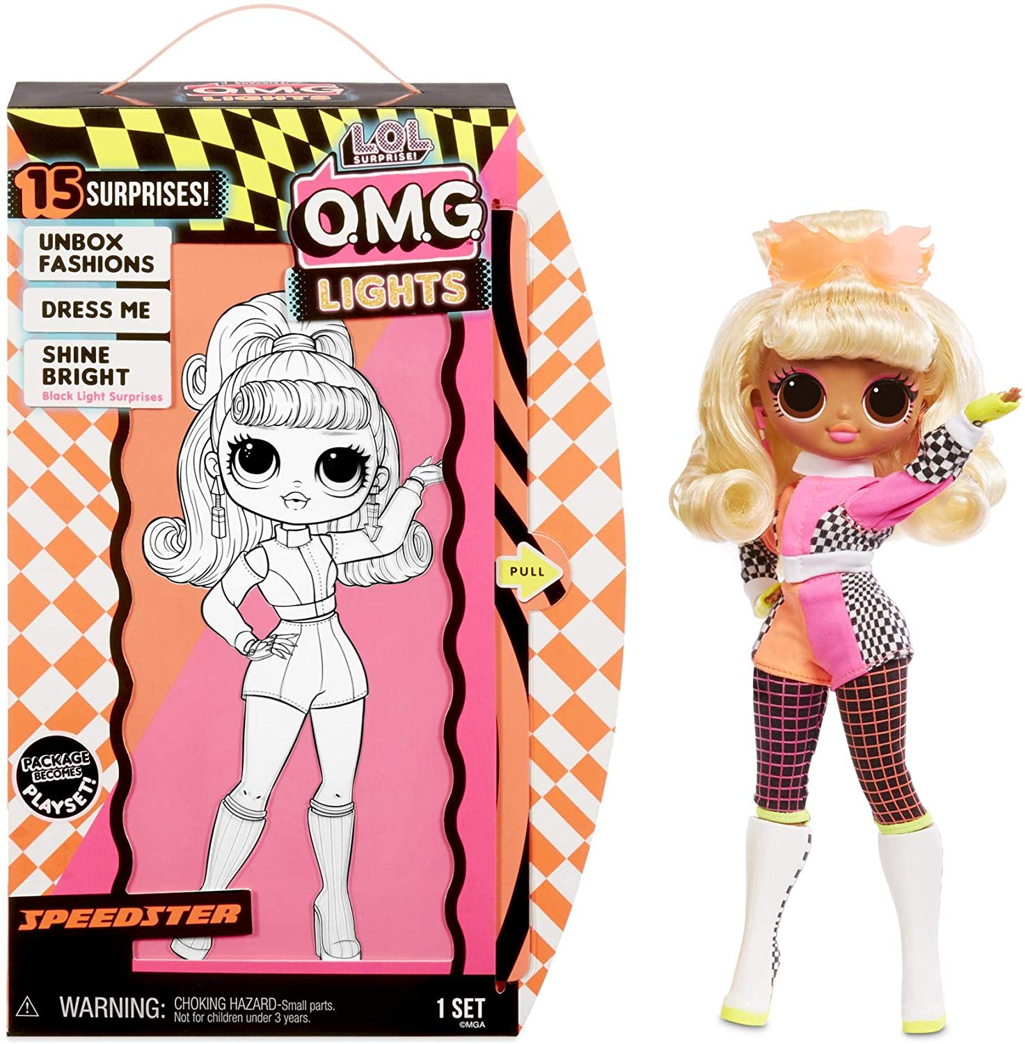 L.O.L. Surprise! L.O.L. Surprise Omg Doll Lights Series Speedster