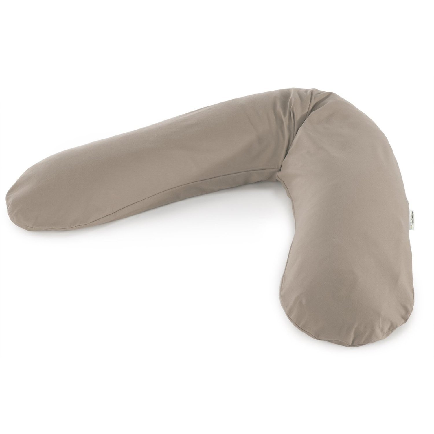 Theraline Original Nursing Pillow 190 cm incl. cover Jersey Cappuccino