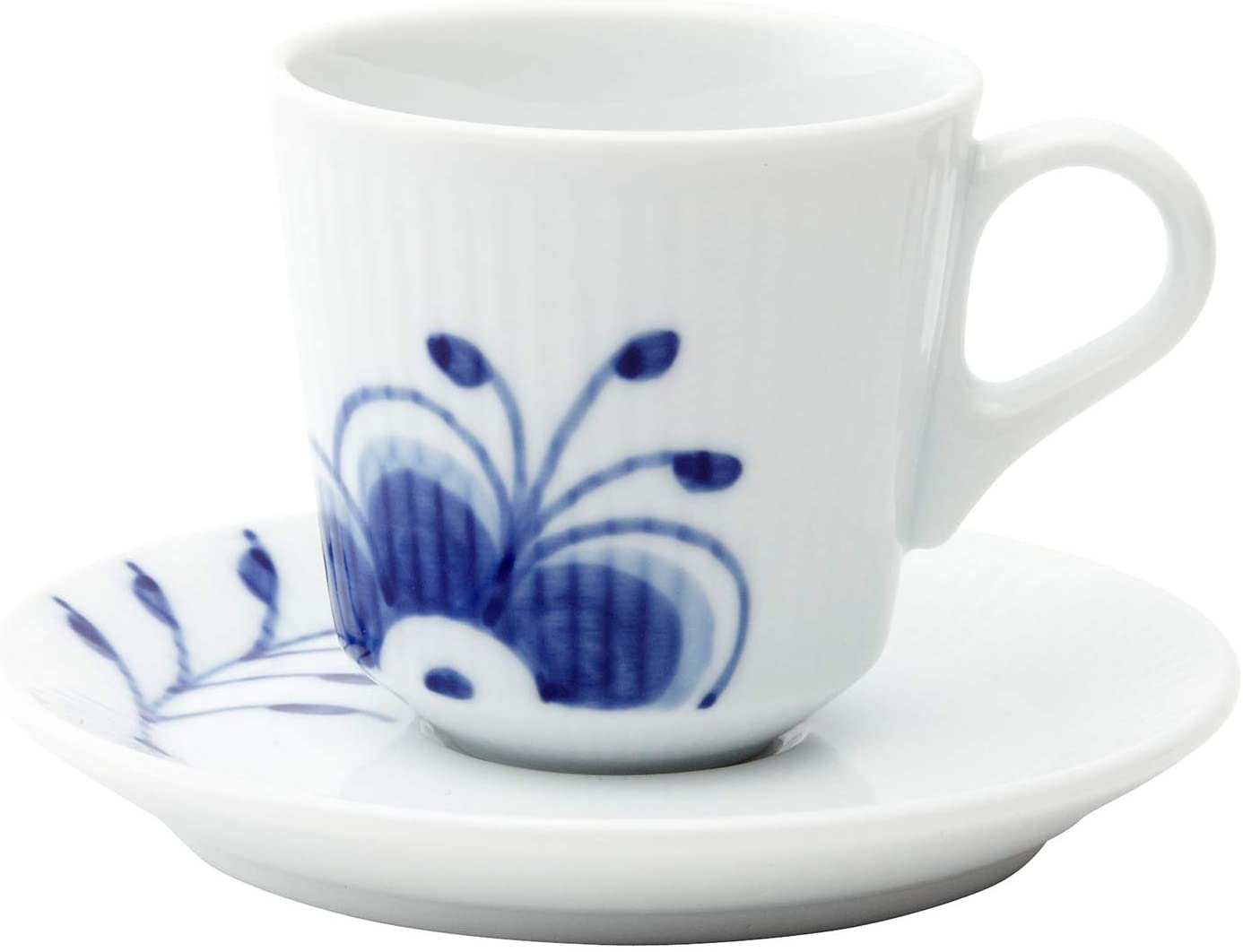 Royal Copenhagen Musselmalet Mega Blue with Espresso Cup 9 Cl