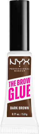 NYX PROFESSIONAL MAKEUP Eyebrow Gel The Brow Glue Styler 04 Dark Brown, 5 g