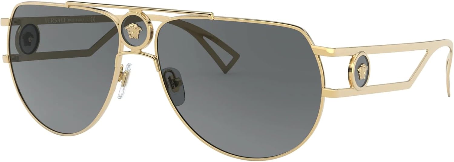 Versace 0VE2225 60 100287 Unisex Adult Sunglasses, Multi-Colour, One Size