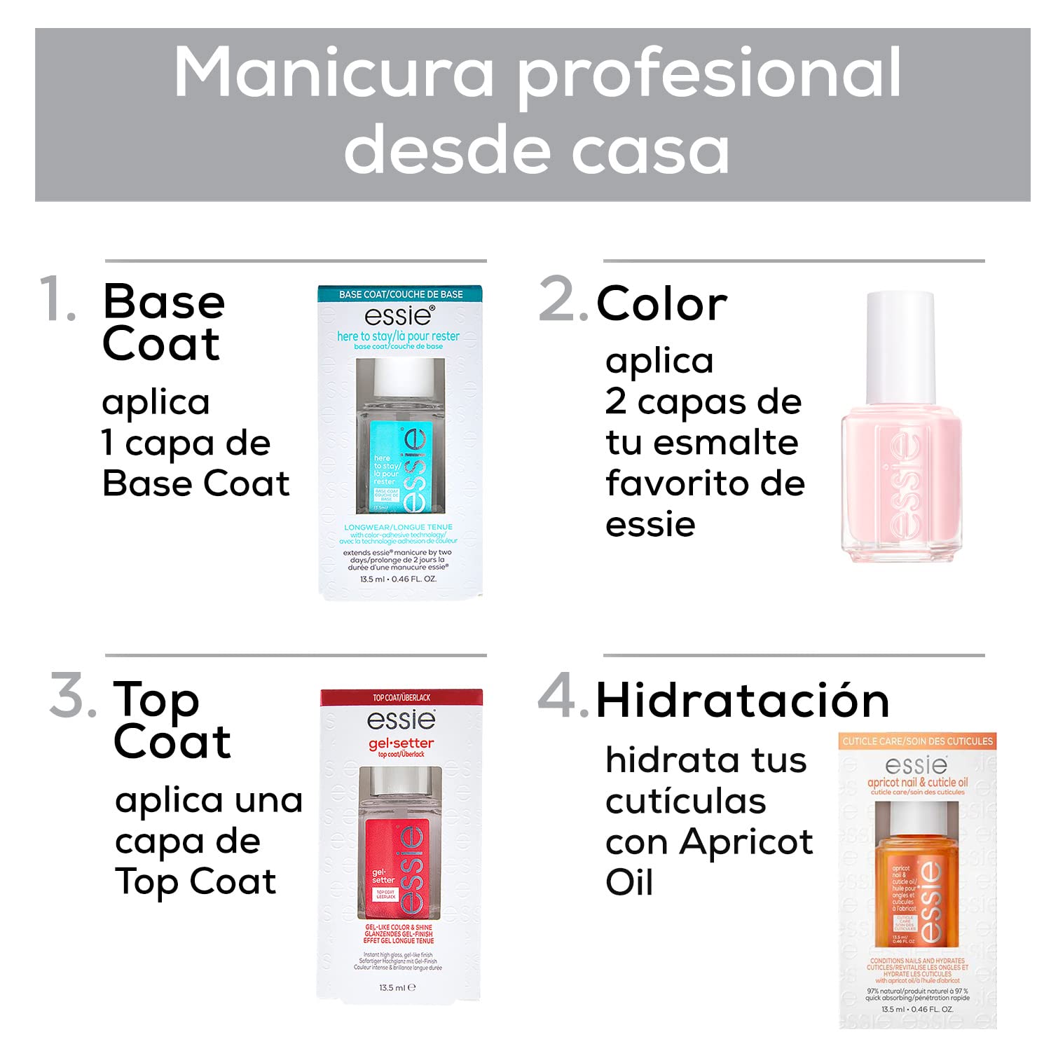 Essie nail varnish., class affair ‎no. high 396