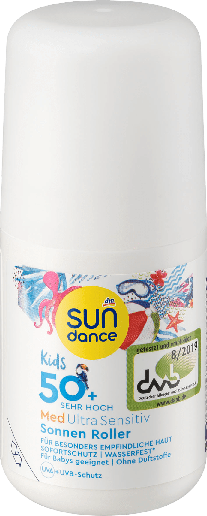 SUNDANCE Kids Med Sonnen Roller Lsf 50, 100 Ml