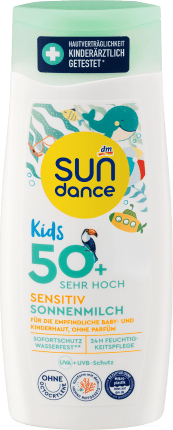 SUNDANCE Sonnenmilch Kids sensitiv LSF 50+, 200 ml