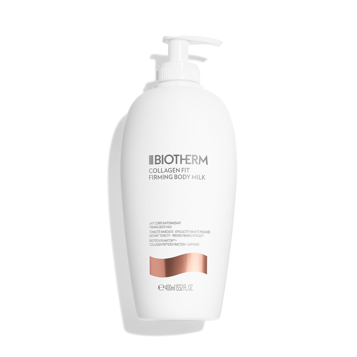 Biotherm Collagen Fit Body Milk with Biotech Plankton™, Collagen Peptide Fraction & Caffeine - 400 ml