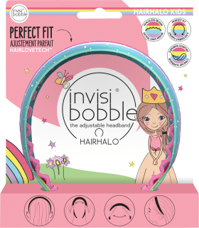 invisibobble Children's Headband Hairhalo Rainbow Crown, 1 pc