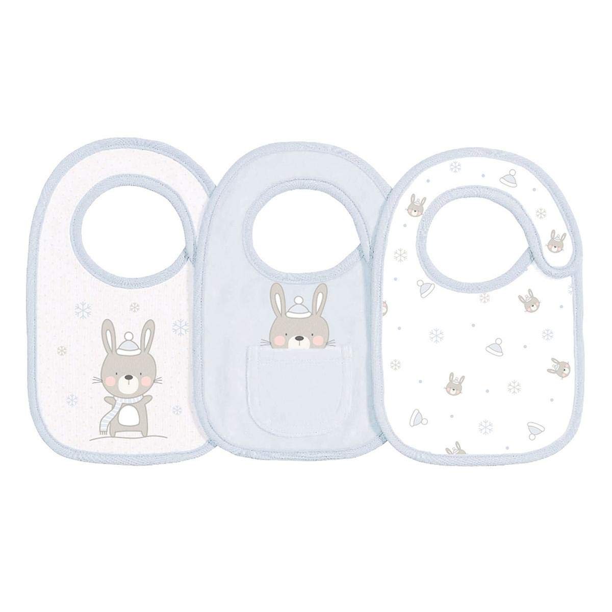 Olmitos Set of 3 bibs, 1 bib, 80% cotton, 20% polyester, 2 bibs: 100% cotton
