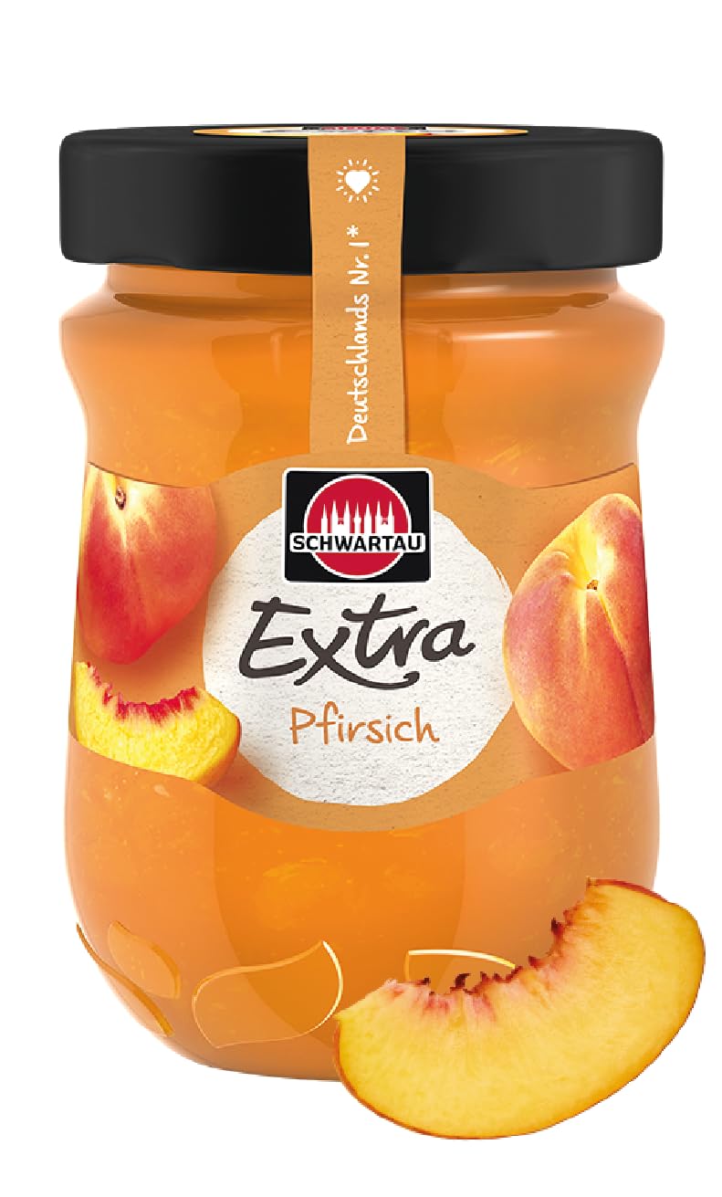 Schwartau Extra Jam Peach, 340g