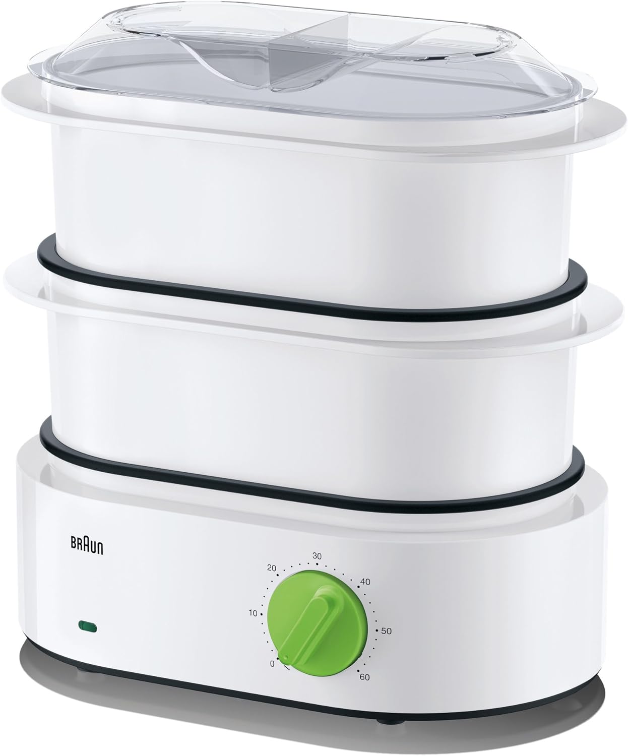 Braun Tribute Collection FS 3000 Steamer (850 W) White/Green