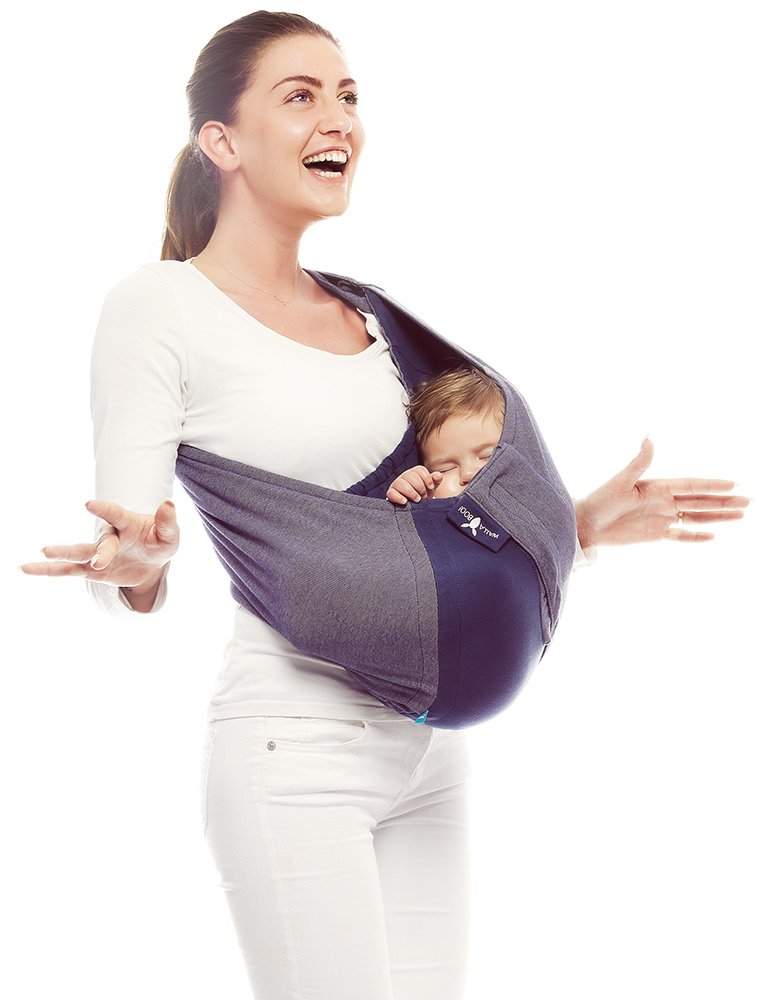 Wallaboo Baby Carrier Sling Connection 100% Cotton Fits Your Baby\'s Shape