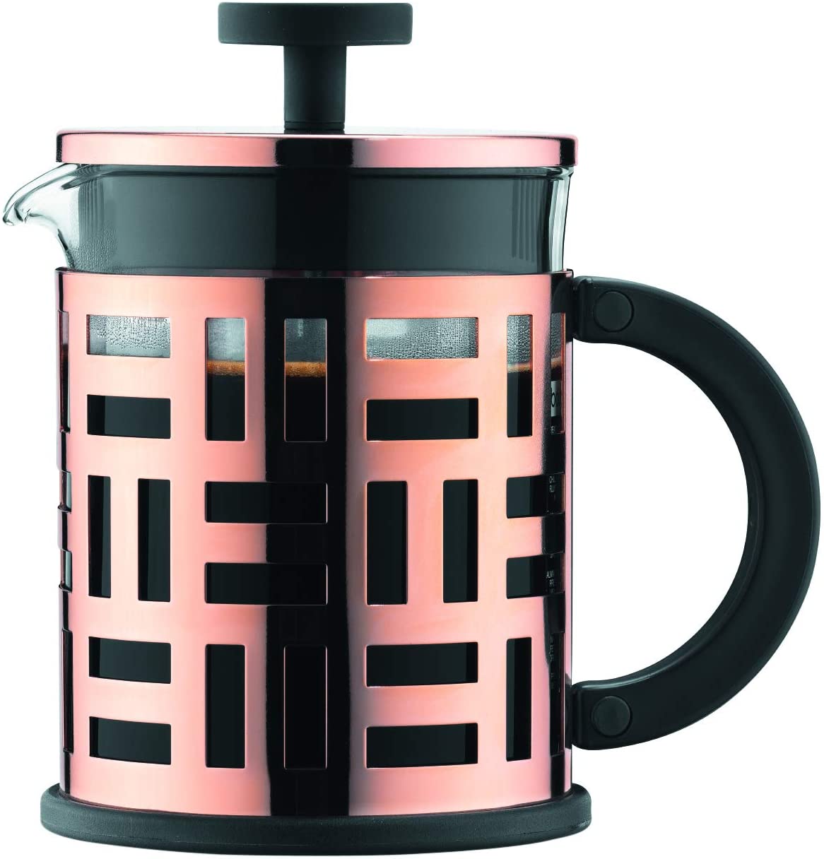 Bodum 11196 – 18 Coffee Maker, Copper, 10.6 x 16 x 16 cm