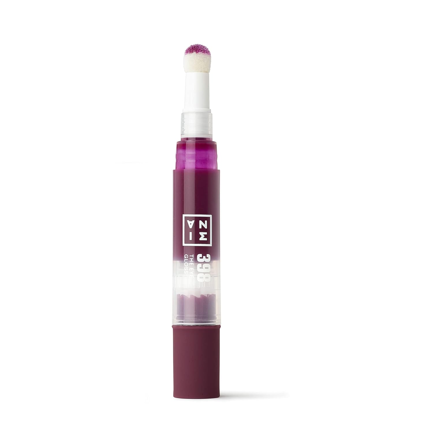 3ina make -up vegan cruethy free the eye gloss 398 Dark Brown Eye Shadow Liquid Durable Shiny glitter shimmer wet look