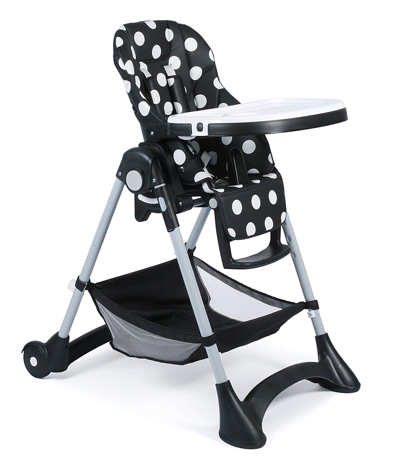 Chic 4 Baby 336 40 High Chair Joko, Dots, Black