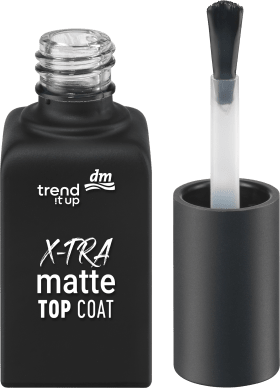 trend !t up Nail Polish X-tra Matte Top Coat, 8 ml