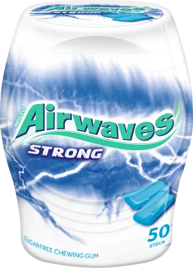 Airwaves Chewing gum Strong, sugar -free, 50 hours