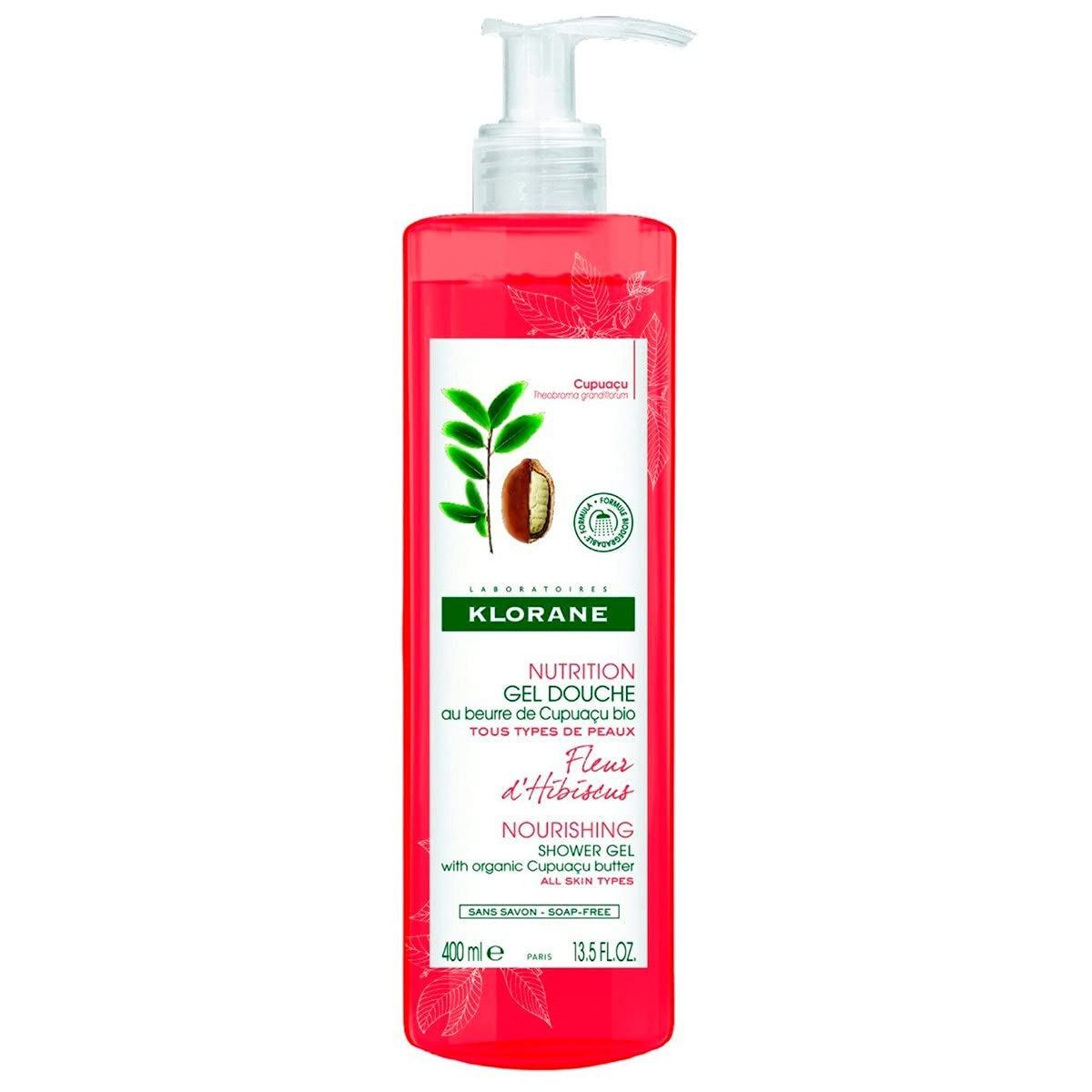 Klorane Nutrition Hibiscus Flower Shower Gel 400ml