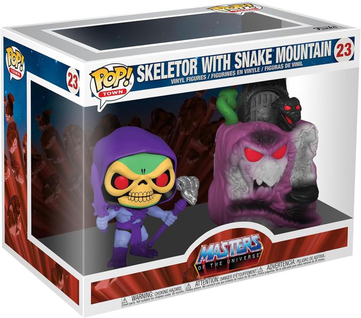 Funko Pop! Town: Masters of The Universe - Snake Mountain with Skeletor - Vinyl Collectible Figure - Gift Idea - Official Merchandise - Toy for Children and Adults - TV Fans
