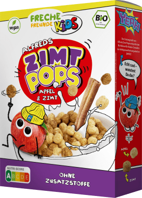 FRECHE FREUNDE Children's muesli apple-cinnamon balls, from 3 years, 275 g