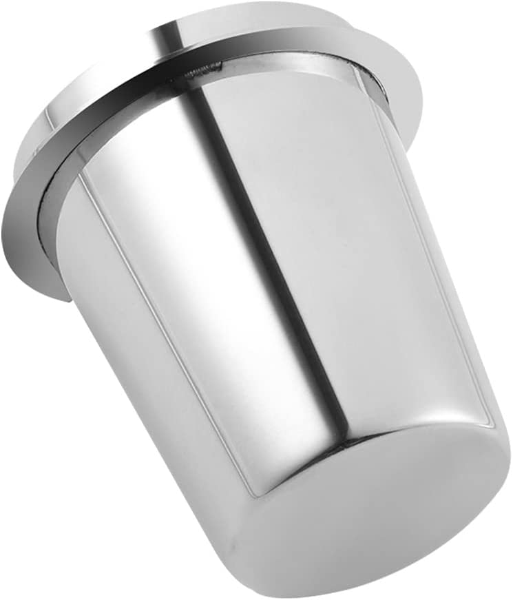 Wenxiaw Coffee Dosing Cup 58 mm Stainless Steel Coffee Filter Dosing Cup Coffee Dosing Cup Powder Feed Part for Espresso Machine Handle Coffee Filter Coffee Machine Part, Barista Accessories