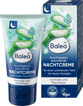 Balea Night cream moisturizing, 50 ml