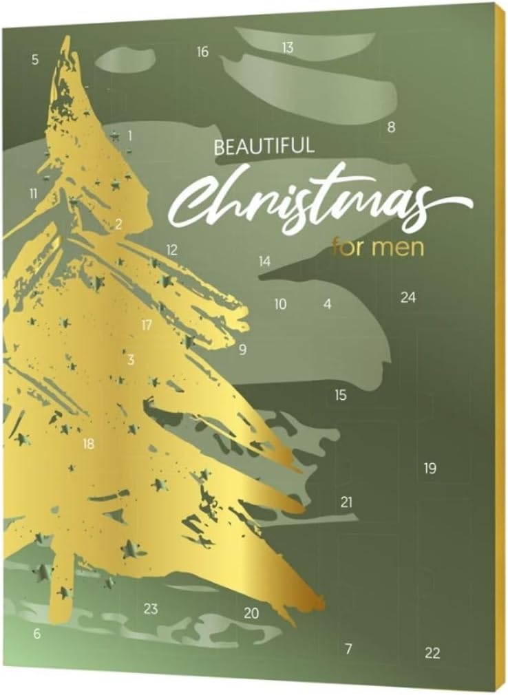 Jung Dreams Advent Calendar 2024 Men's Beauty Multibrand Edition Value 350 €, 24 Care Beauty Cosmetics Advent Calendar for Men, Christmas Calendar Men