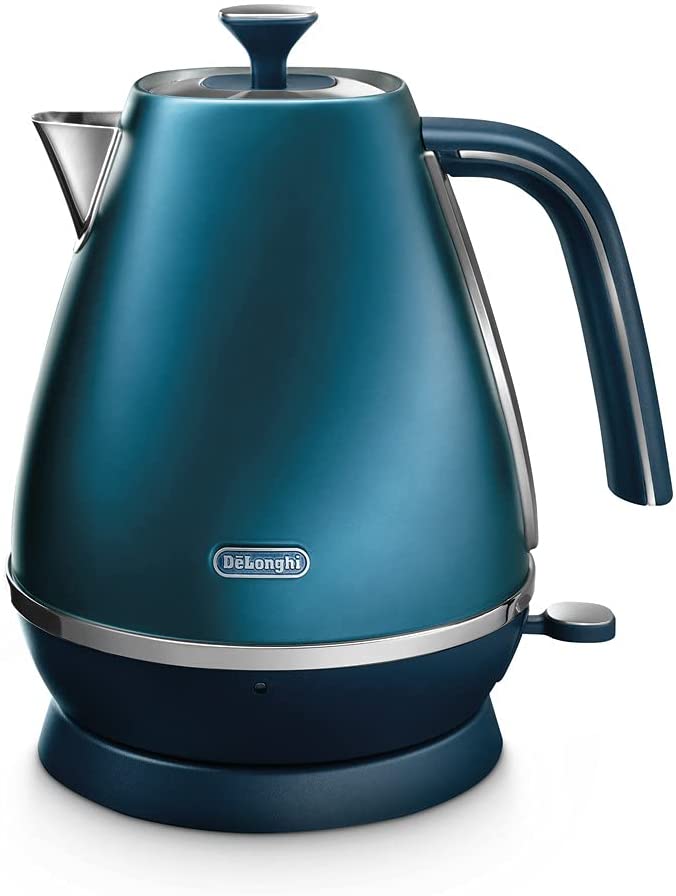 DeLonghi De\'Longhi Distinta Flair CTI2103.BL Toaster with 2 Slotted Toaster / Roll Attachment / Removable Crumb Drawer / Prestige Blue