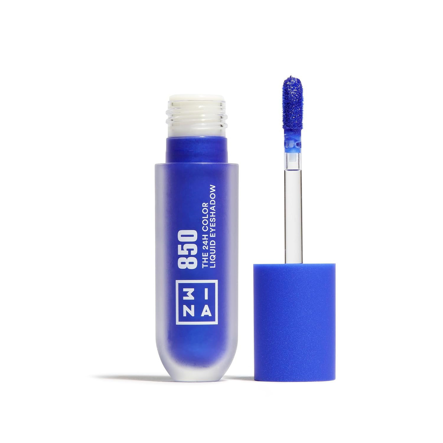 3INA MAKEUP - The 24H Color Liquid Eyeshadow 850 - Electric Blue Liquid Eyeshadow - 24H Long Lasting - Waterproof Formula - Light and Creamy Texture - Vegan - Cruelty Free