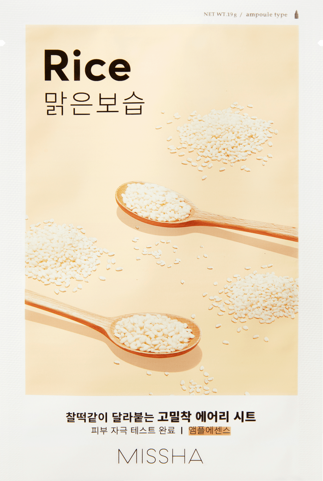 Missha Tuchmaske Airy Fit Rice, 1 St
