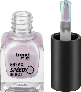 trend !t up Nail polish Easy & Speedy Nail Polish pearl-violet 200, 6 ml