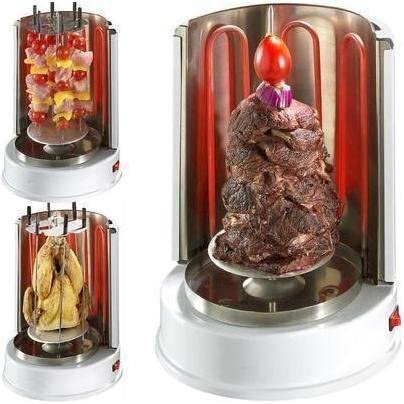Syntrox Germany RO-1400W Grill for Donner Chicken Shashlik Fish and More