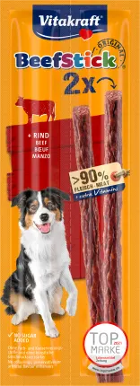 Vitakraft Dog treat with beef, beef stick, 24 g