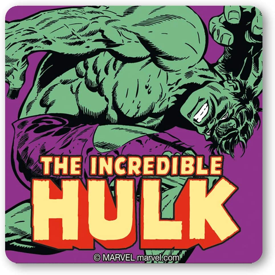 Marvel The Incredible Hulk Superhero Light Official Comics Drinks Coaster Gift