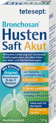 tetesept Bronchosan Cough juice Acute, 117 g