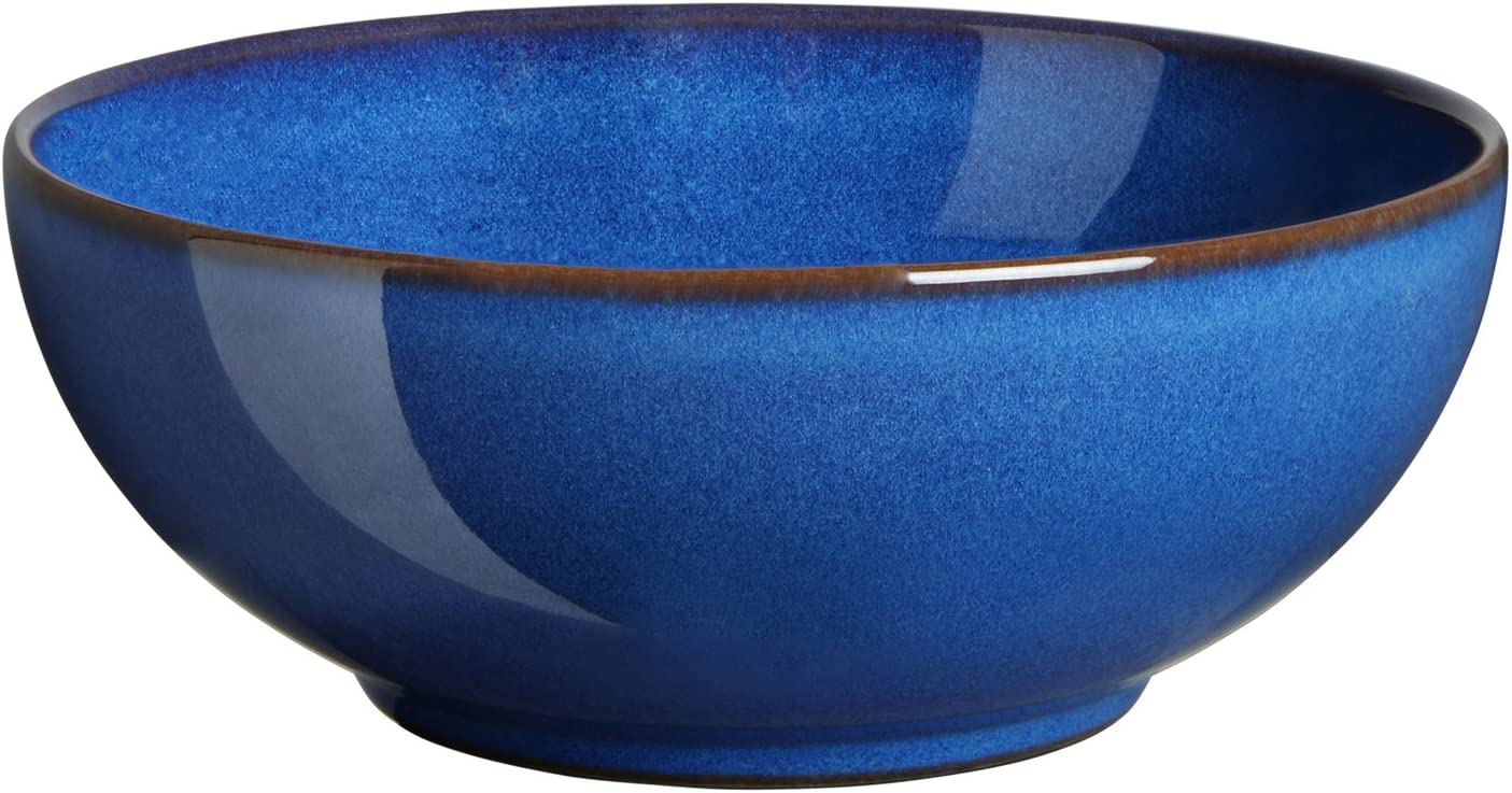 Denby 17 cm Imperial Cereal Bowl, Blue