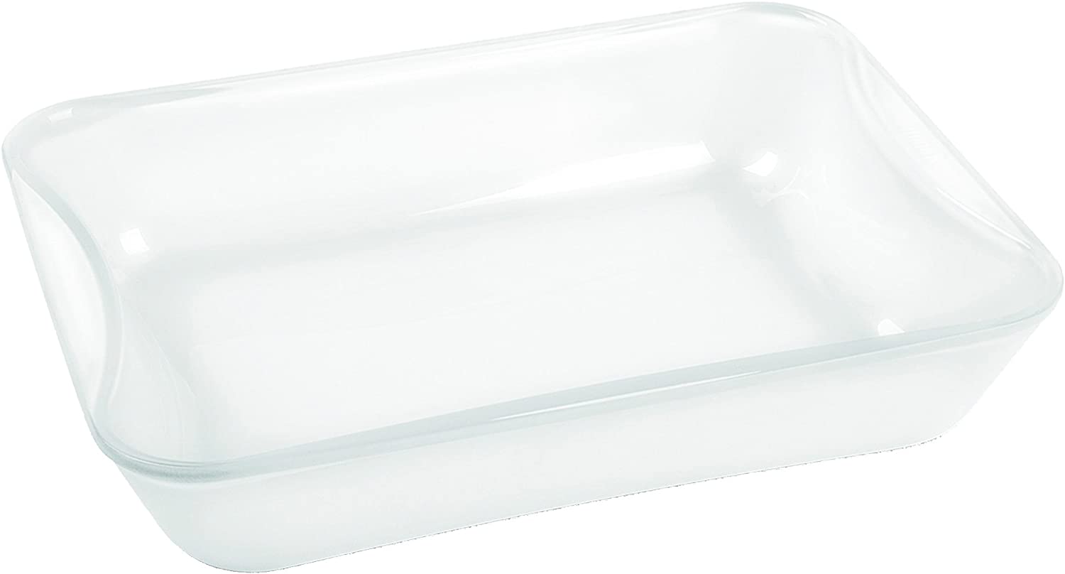 Bohemia Cristal 093 012 306 Play of colors Cooking Frying and Baking Dish Rectangular Approx. 2.5 Litre Glass Heat Resistant Borosilicate Glass Baking Dish 31 x 22.8 x 6.2 cm