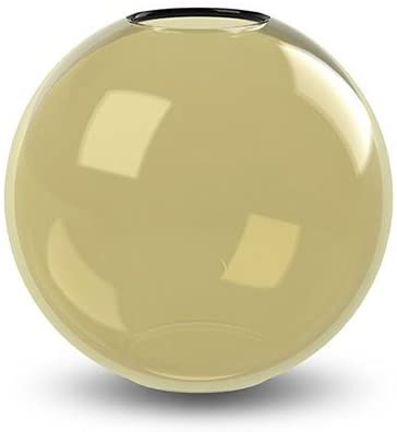 Cooee Design Glass Ball Vase – Amber – Diameter 15 Cm