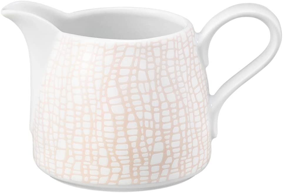 Seltmann Weiden 001.743809 Fashion Posh Rose 0.26 Litre Milk Jug, White/Pink