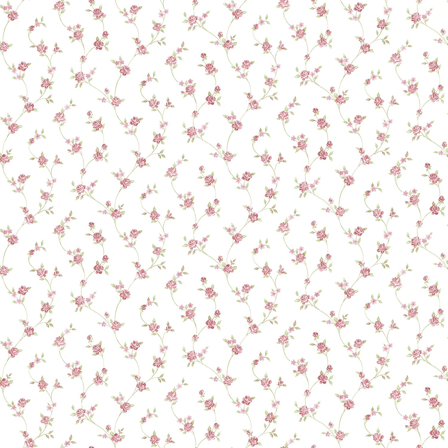 galerie-24 Non-Woven Wallpaper Floral Themes Essener G23283 Dusky Pink Flowers Floral 