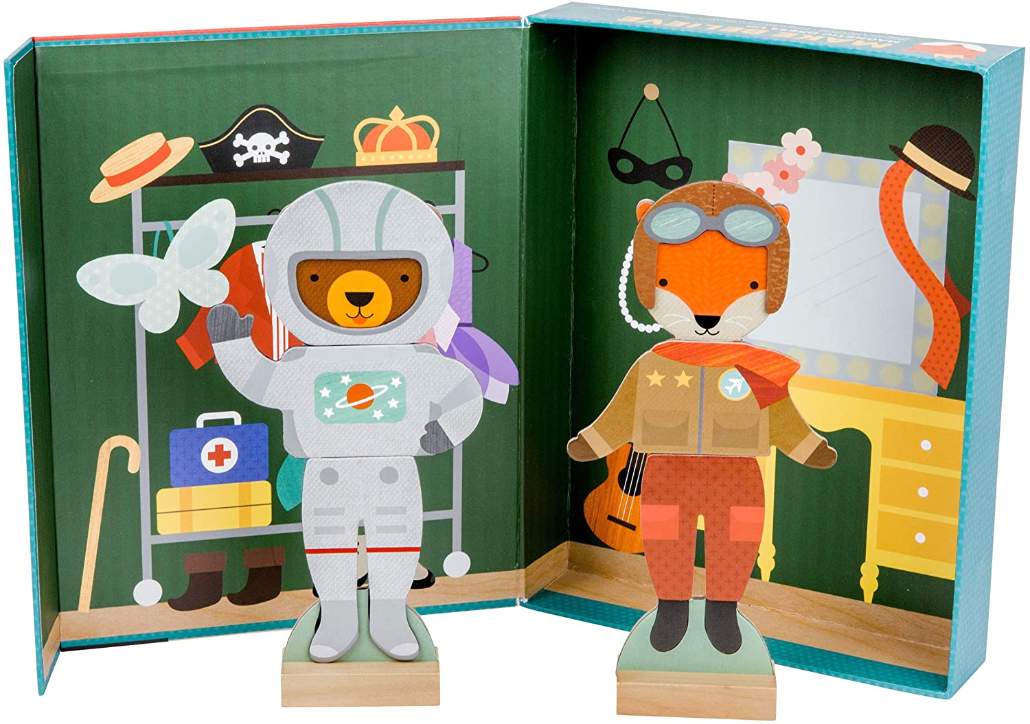 Petit Collage Ptc267 Magnetic Playset - Green