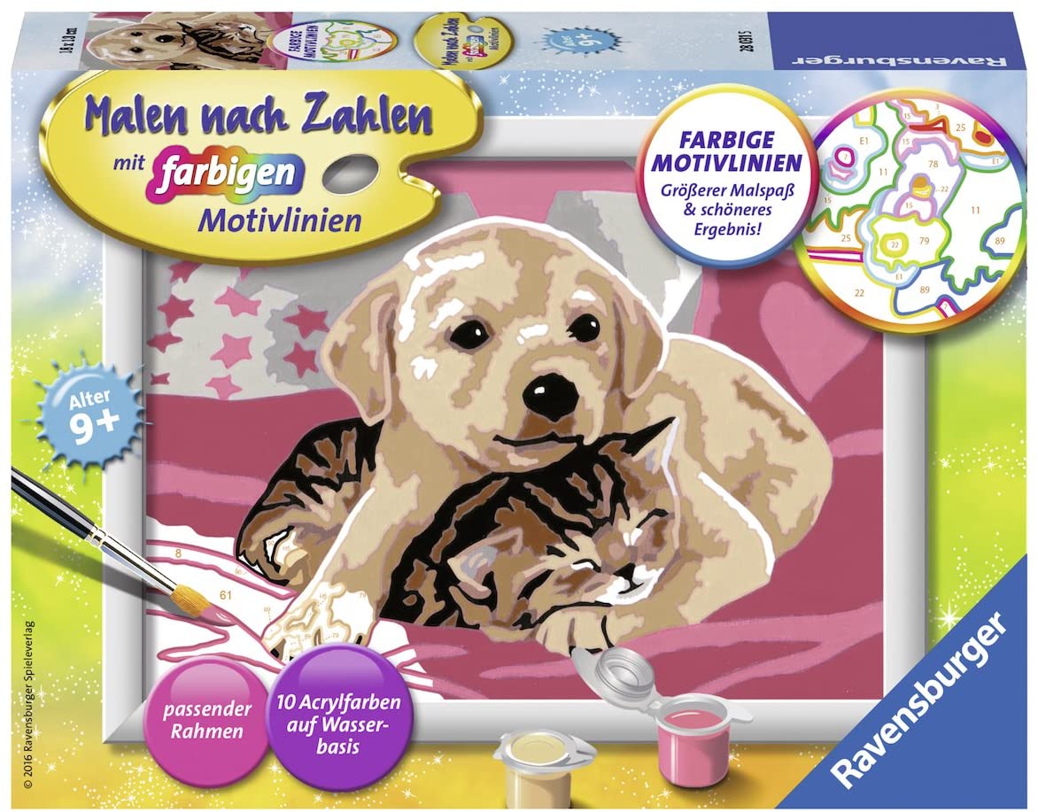 Ravensburger Paint By Numbers, Best Friends