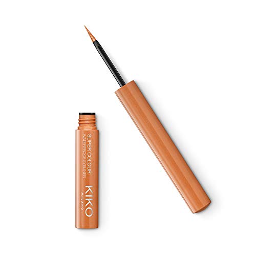KIKO Milano Super Colour Waterproof Eyeliner 03 | Waterproof, Especially Op, copper ‎03 light