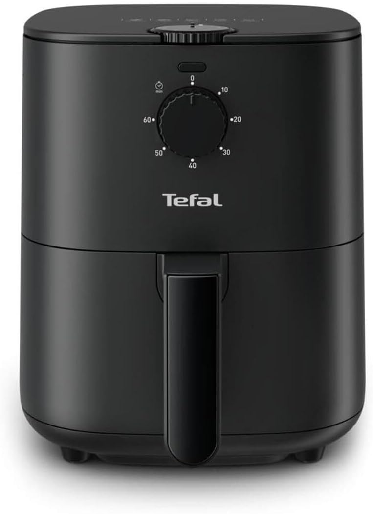 Tefal EY1308 Easy Fry Essential Hot Air Fryer, 3.5L Capacity Oil-Free Fryer, Compact Design, Energy Saving, Crispy Results, Healthy Cooking, Dishwasher Safe Parts