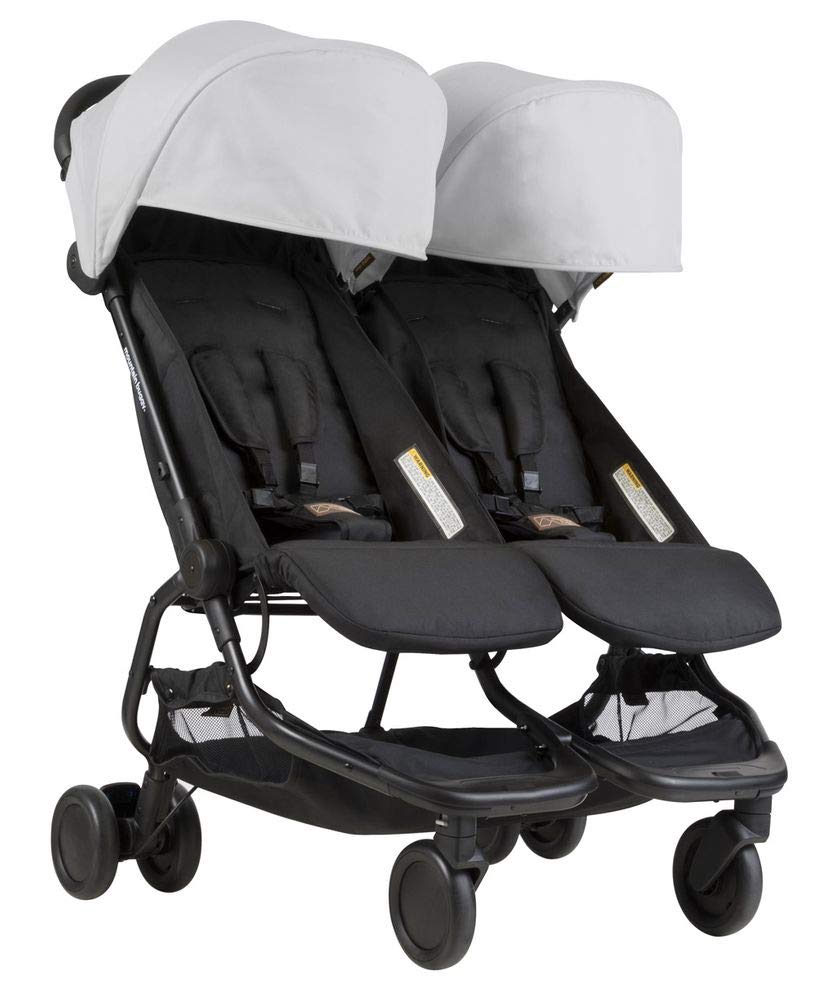 Mountain Buggy Nano Duo V1 Twin, Twin – Silver
